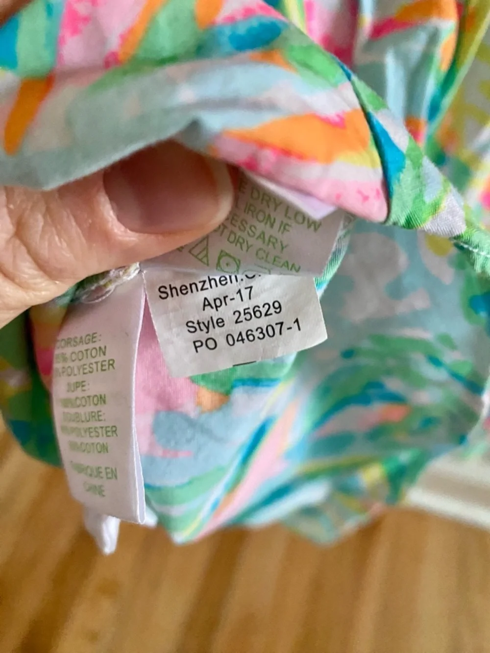 Lilly Pulitzer Caila Dress Sea Salt and Sun Size Medium Girls Pink Bow